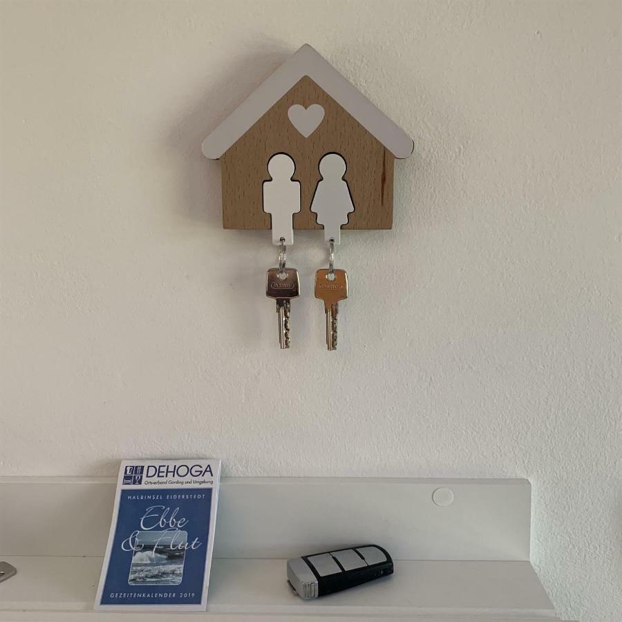 Haus Plueschmors Villa Garding Bagian luar foto